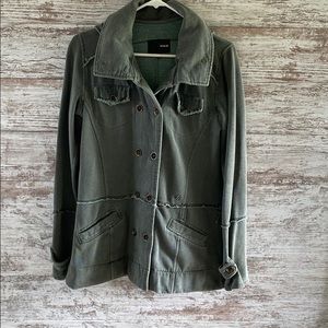 Hurley Double Breasted Mid Length Jacket